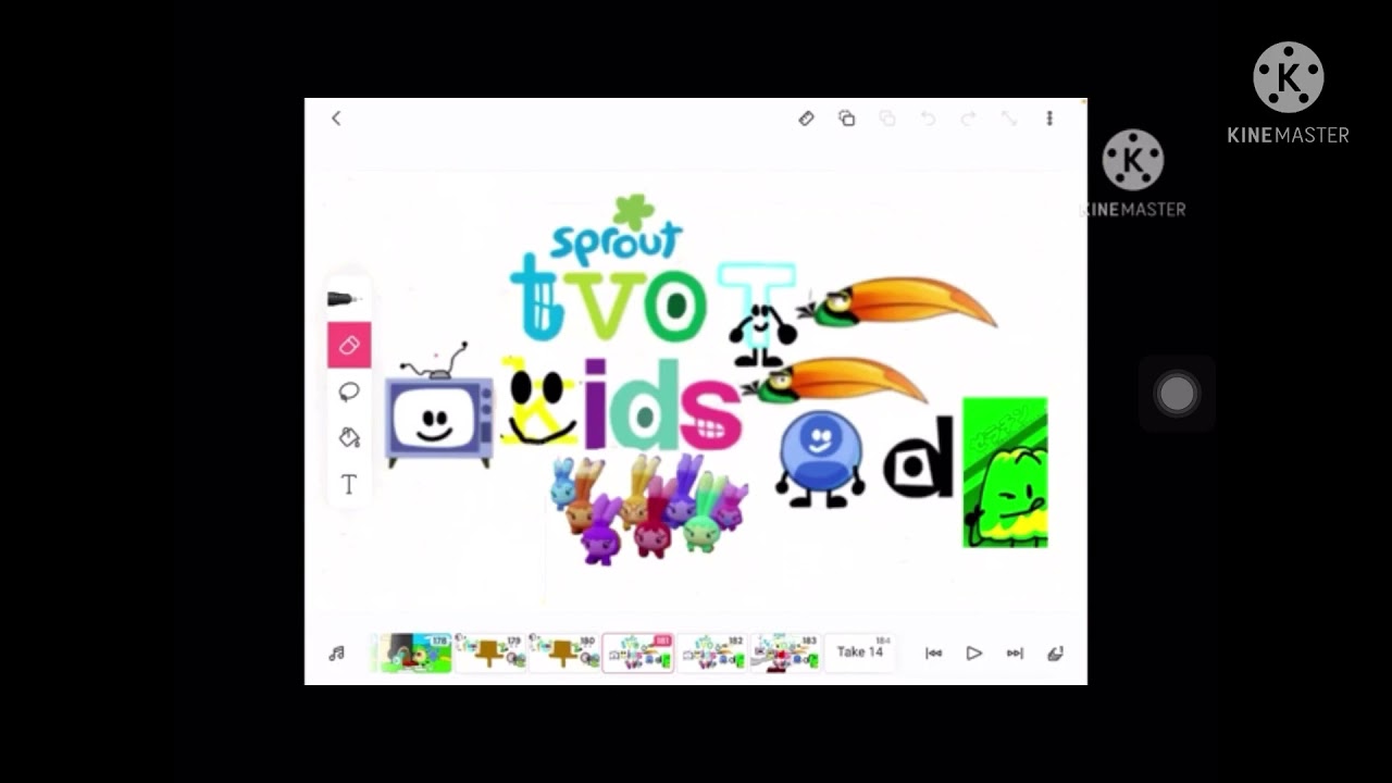 The tommy funtastic tvokids logo bloopers 3 takes 12 and 14 saw take 11 is the toy master