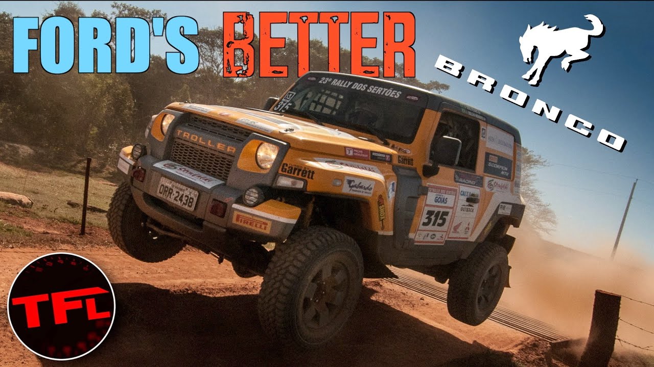 The Troller TX4 Is A Dakar-Proven SUV That Predates The New Ford Bronco!