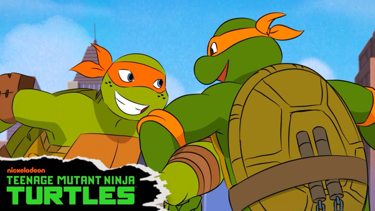 The Turtles Meet THEMSELVES In Another Universe 🤯 | Full Scene | Teenage Mutant Ninja Turtles