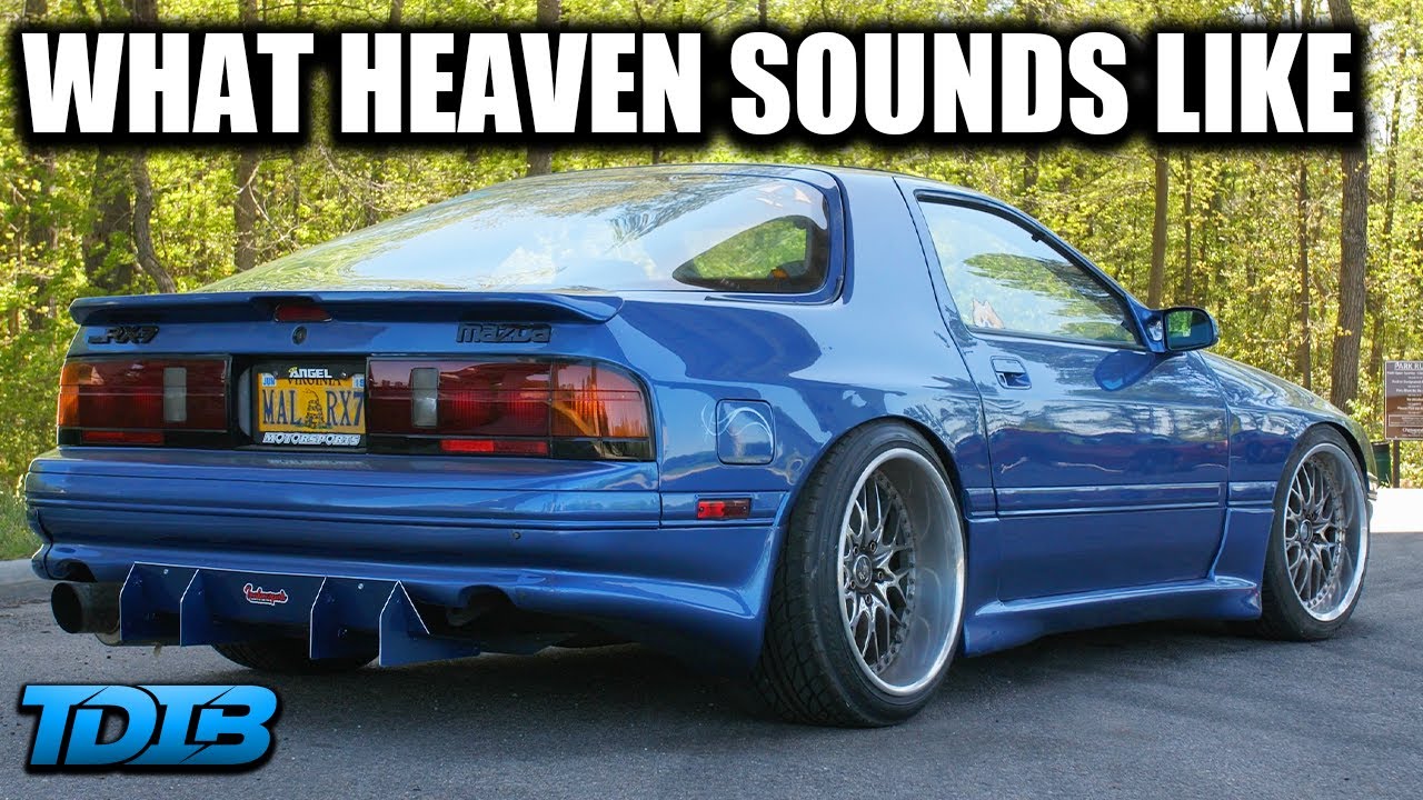 The Twin Turbo Mazda RX-7 FC is Nucking Futs (insane sound)