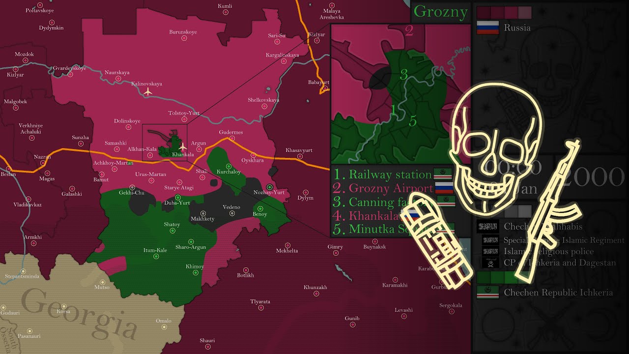 The Two Chechen Wars (1994-2009) - Every Day
