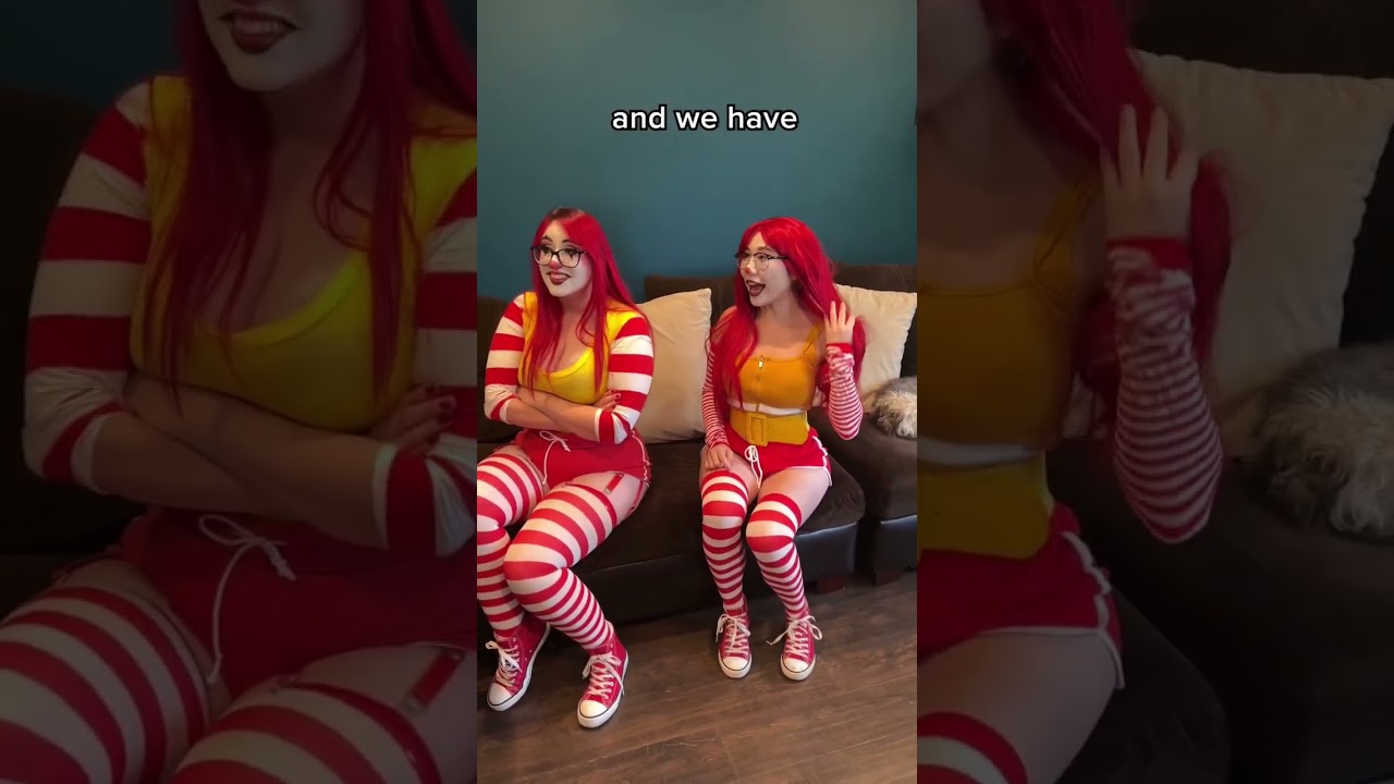The UK McDonalds has plant-based options 😍 #fastfoodhouse #comedy #plantbased #mcdonalds