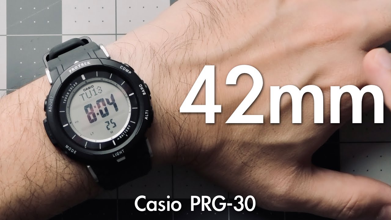 The Ultimate Adventure Watch? (Casio Protrek PRG-30 Review)