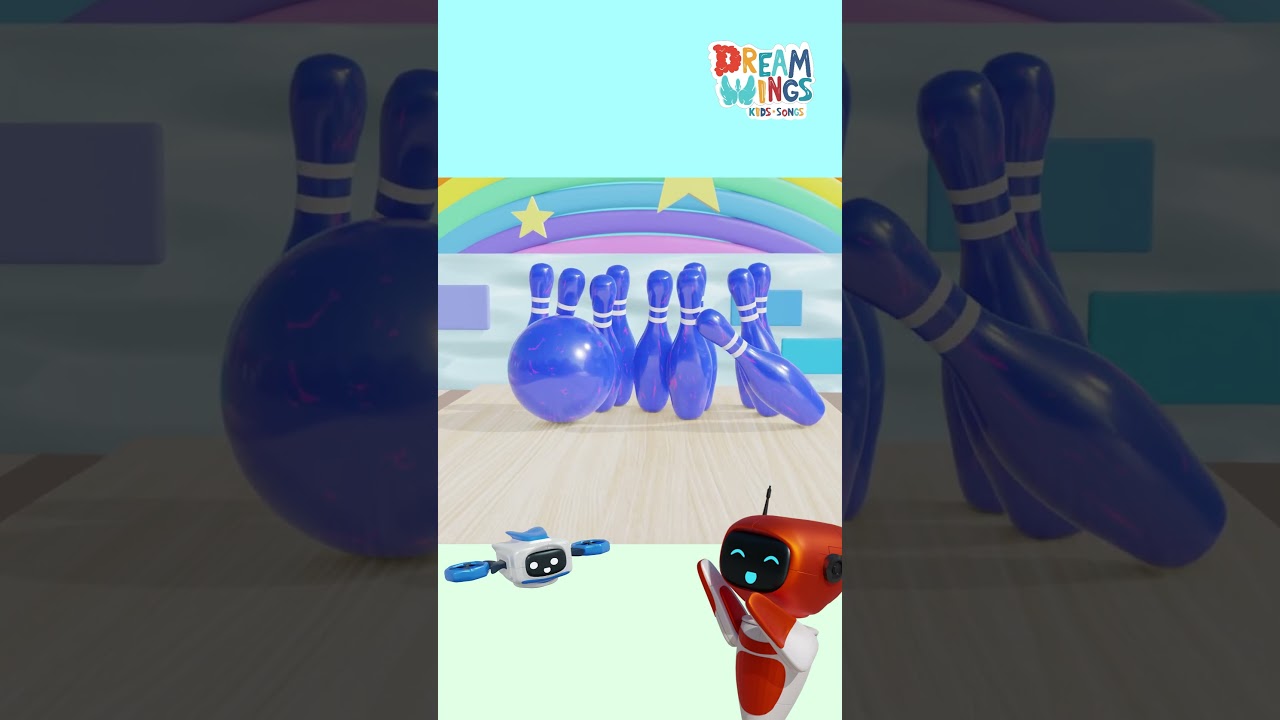 The Ultimate Colorful 3D Bowling Game Preschool Education! #learncolors #educationaltoys #toddler