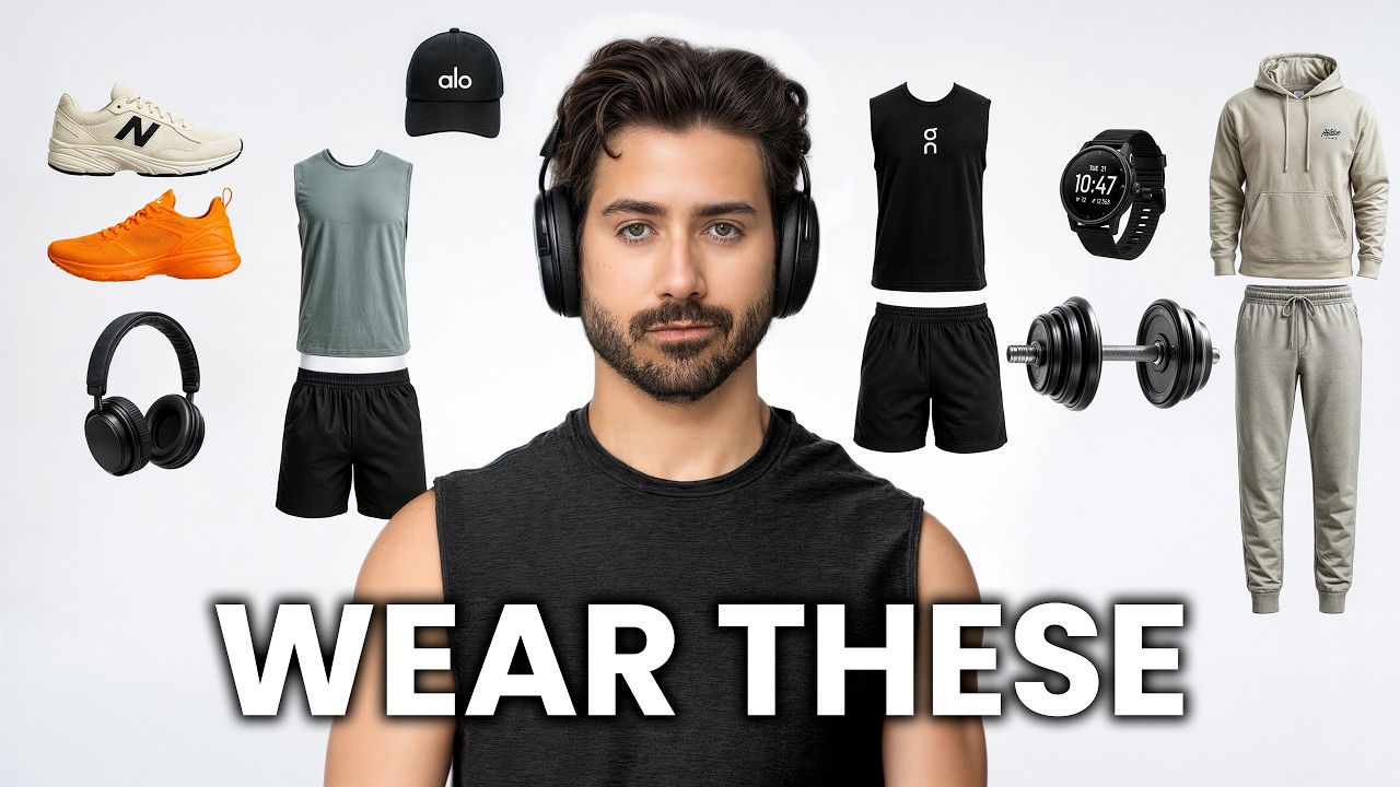 The ULTIMATE Gym Wardrobe For Men (6 Outfits for 2025)