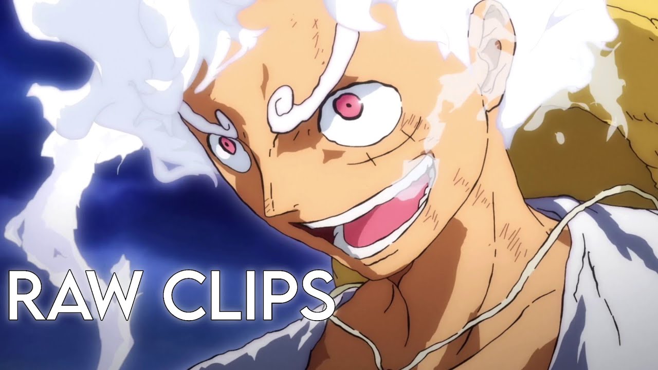 The Ultimate Joy Boy | Luffy Gear 5 Raw Clips | One Piece EP - 1072