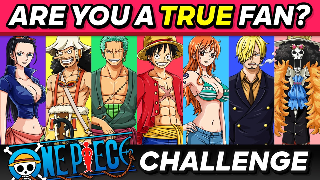 THE ULTIMATE One Piece QUIZ: Are You a True Fan? 👒🍖 Anime Game 🏴‍☠️