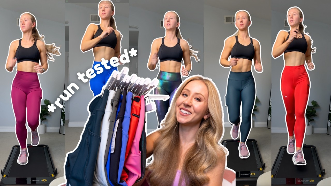 The Ultimate Running Leggings Showdown—Which Ones Actually Stay Up?