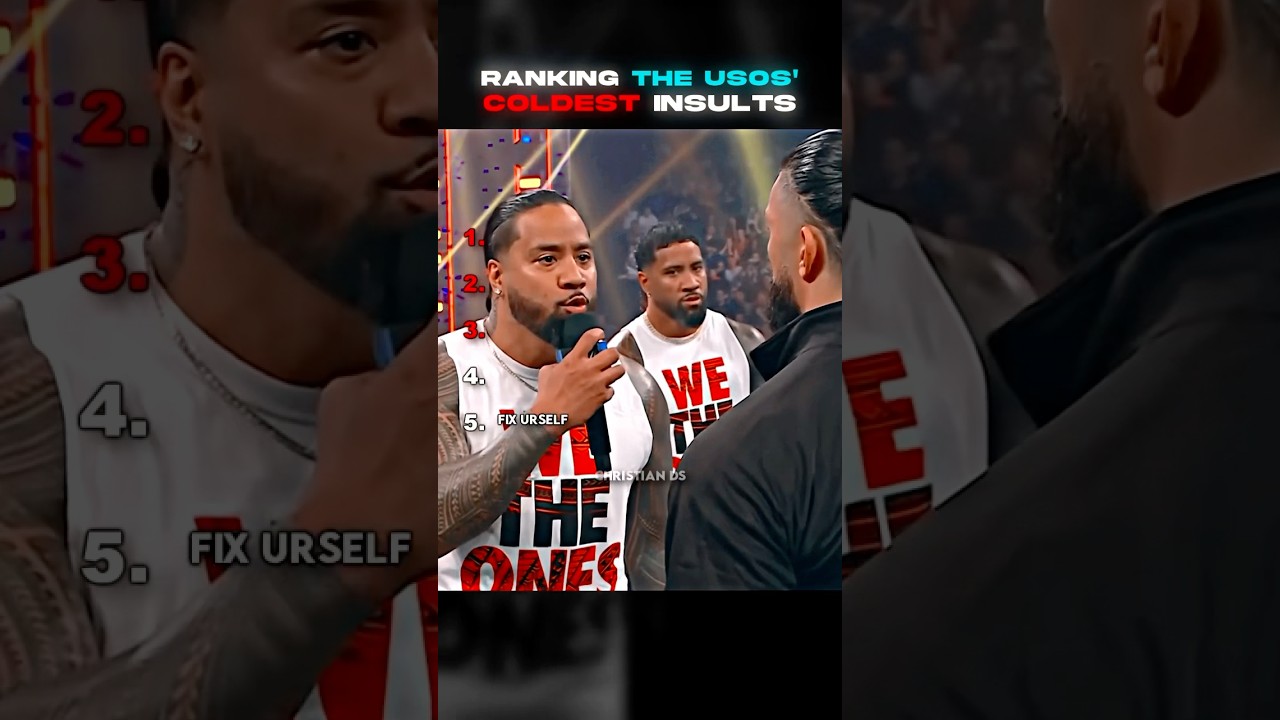 The Usos’ Coldest WWE Insults 🔥