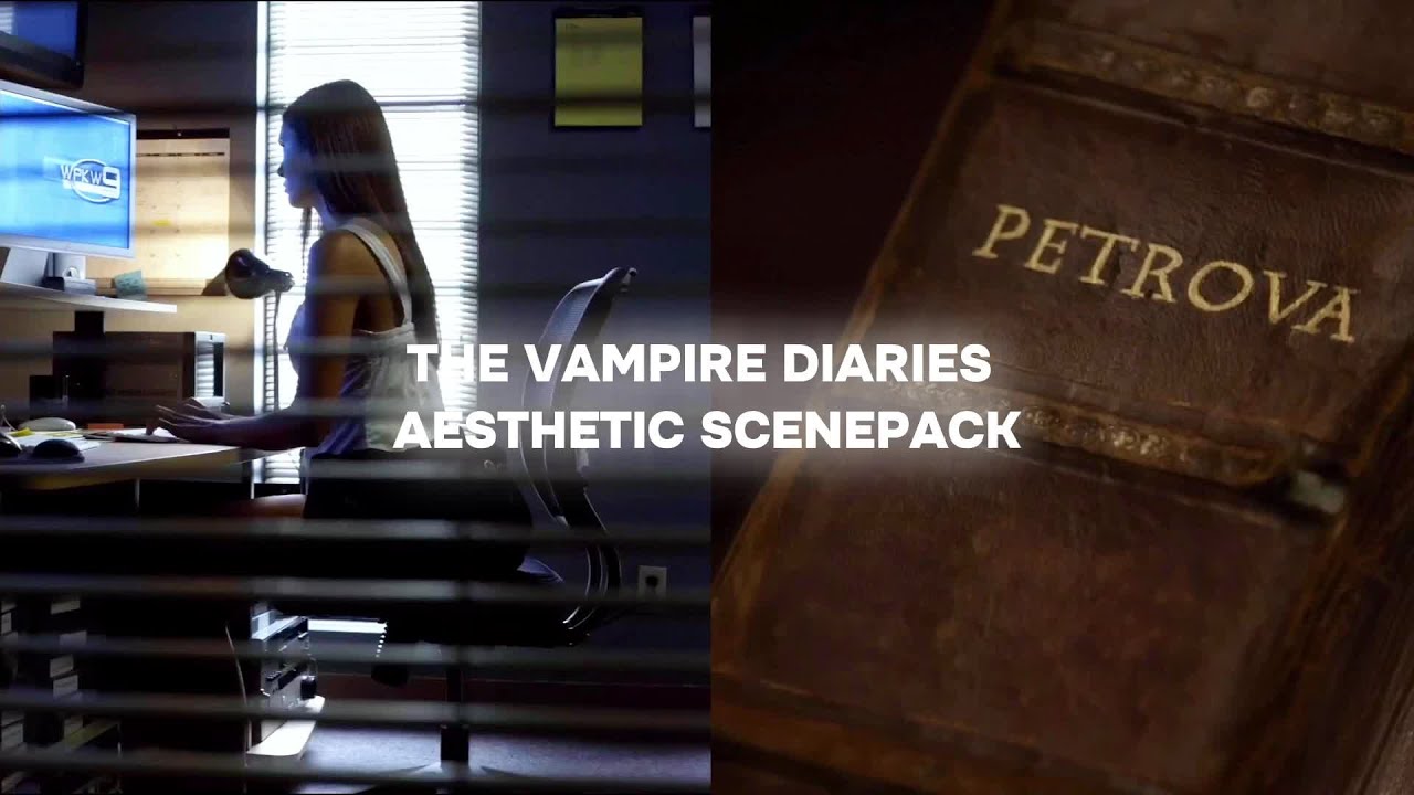 The Vampire Diaries Aesthetic Scenepack 4K + Logoless