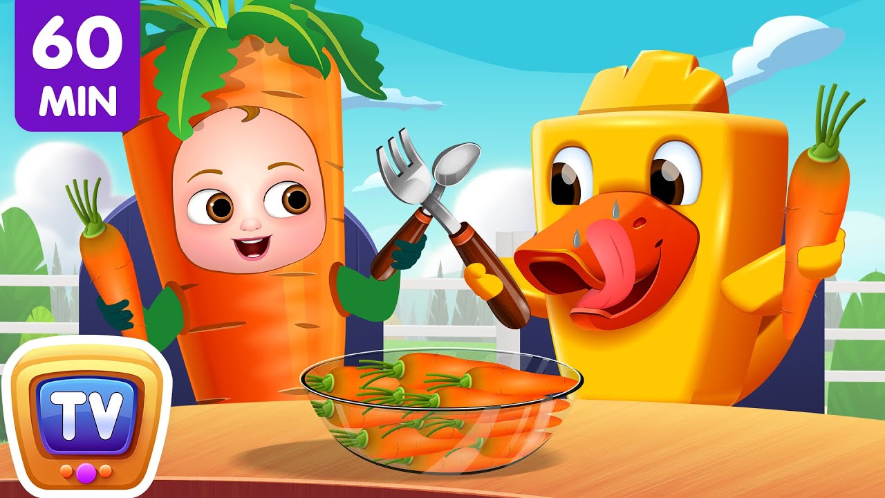 The Vegetable Friends - 🎶 Fun Food & ABC Songs for Toddlers | ChuChu TV Nursery Rhymes for Infants 🎶