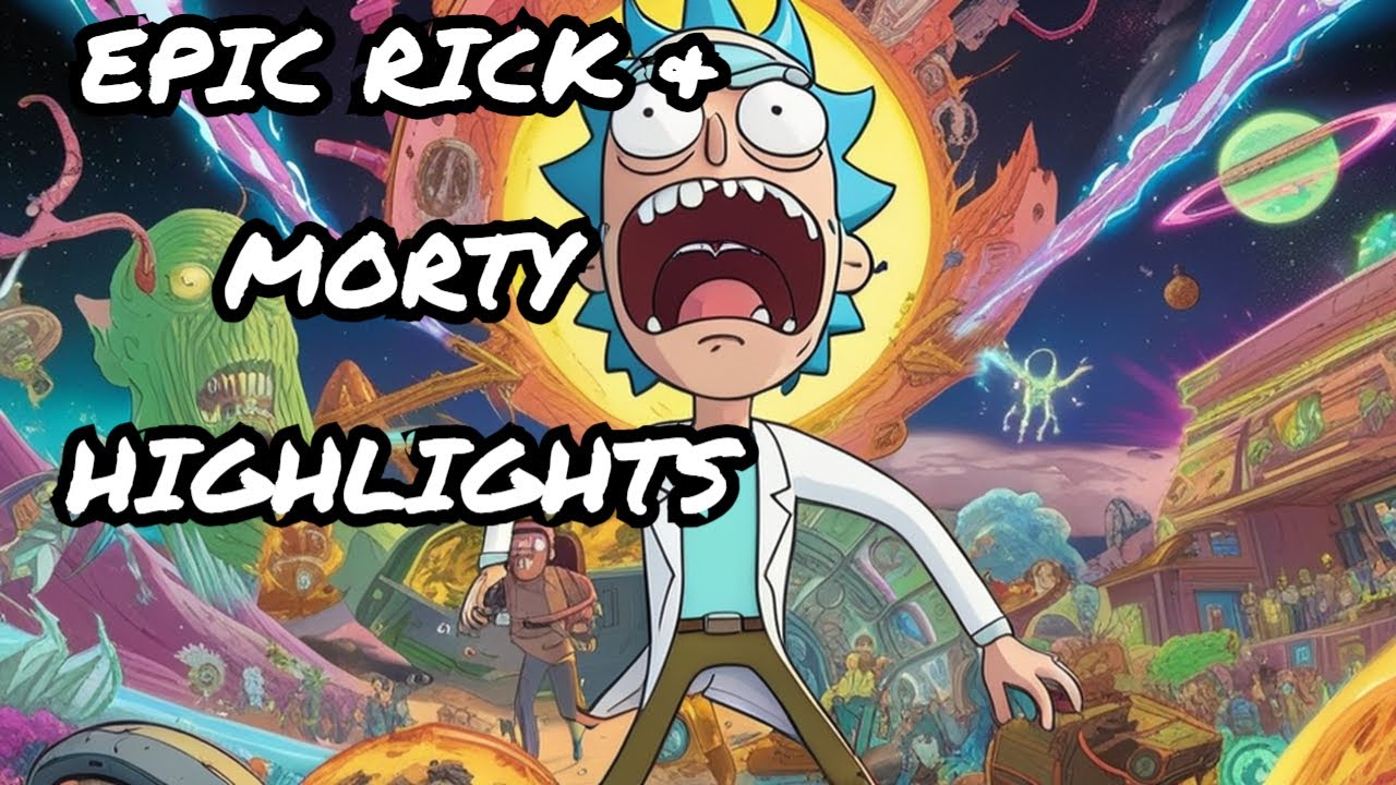 The Very Best Rick and Morty Moments Ever - part 2 !!!  👀🤣😱 #viral #rickandmorty