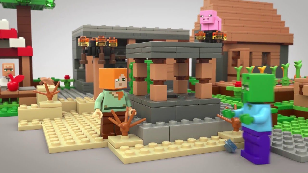 The Village - LEGO Minecraft - Product Animation 21128