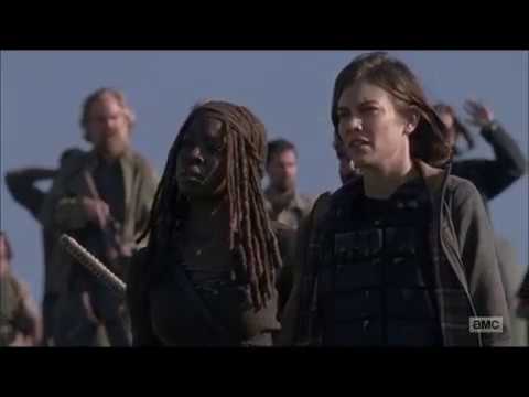 The Walking Dead - Rick Lets Negan Live  + Ricks Speech (8x16)