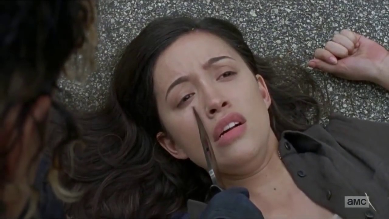 The Walking Dead 7x08  Rosita Shoots Lucille Death of Olivia HD