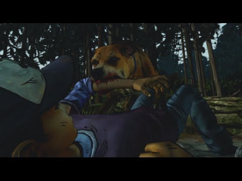The Walking Dead: Dog bites Clem