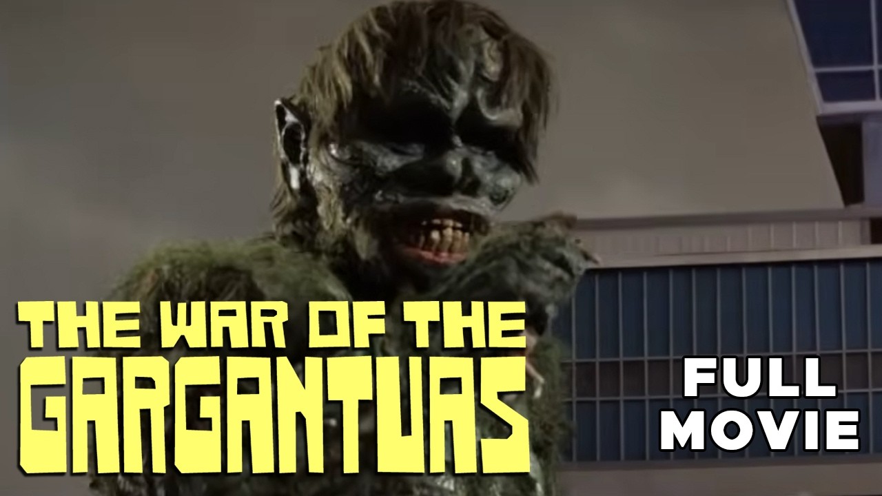 The War Of The Gargantuas | FULL MOVIE | Monster Kaiju Tokusatsu Action Adventure