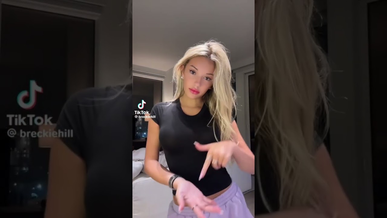 The way she moves her hips😧😍 #tiktok #breckiehill #tikthot #fyp #trending