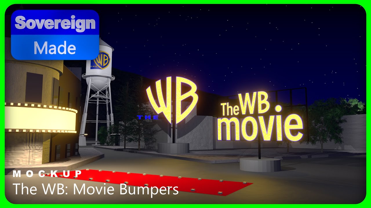The WB Network Branding (2024) - Movie/Special Bumpers | Mockup | SovereignMade