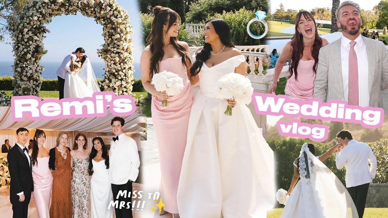 THE WEDDING VLOG!!!! Remi and Cal are MARRIED!!!