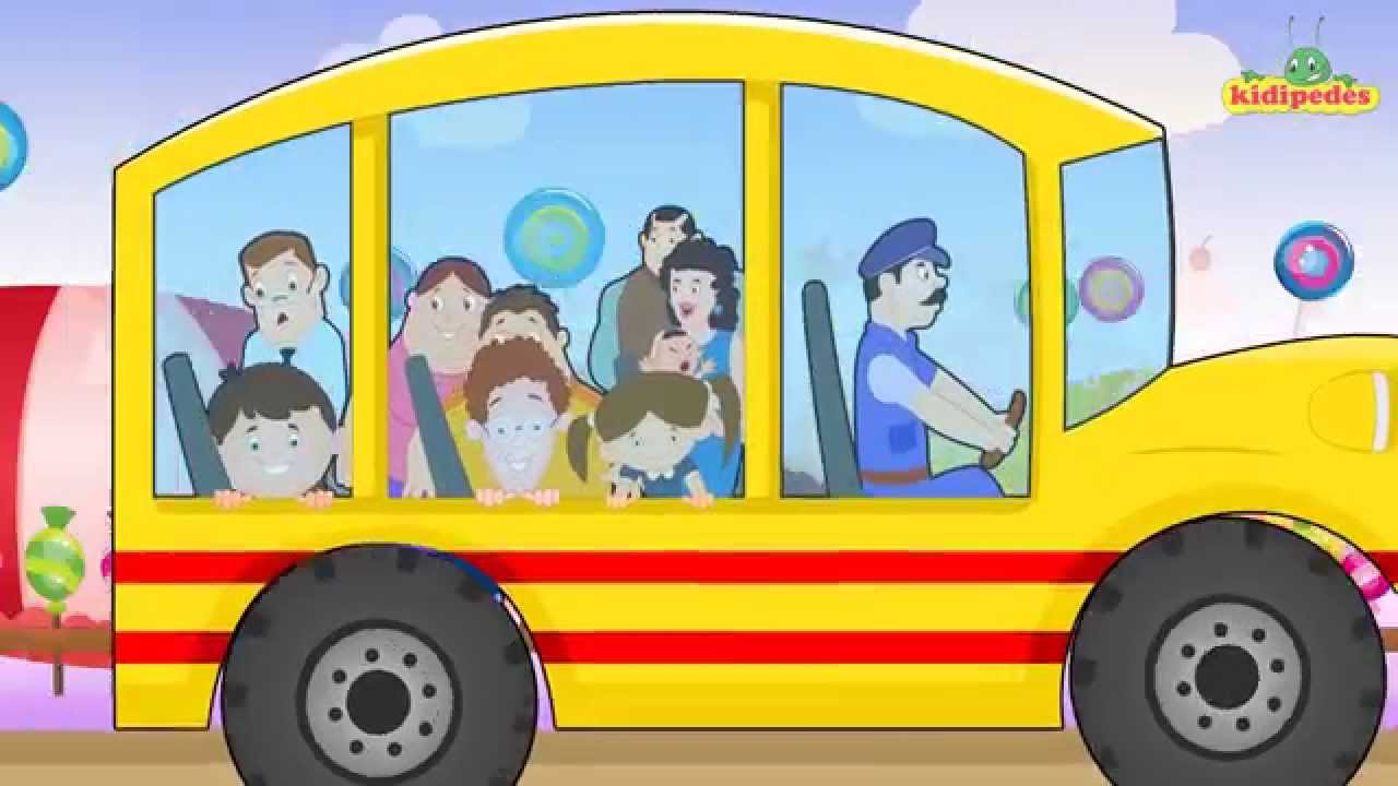 The Wheels On The Bus - Popular Nursery Rhymes Collection I Children videos