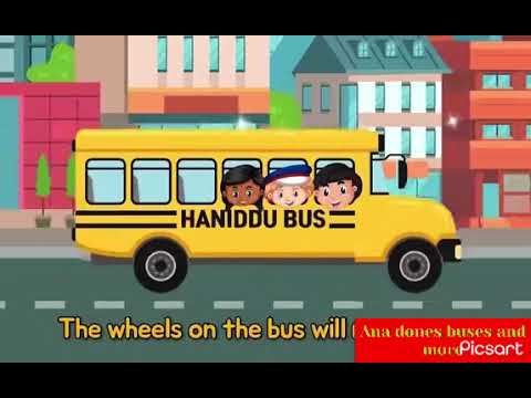 The wheels on the bus ana dones buses and more