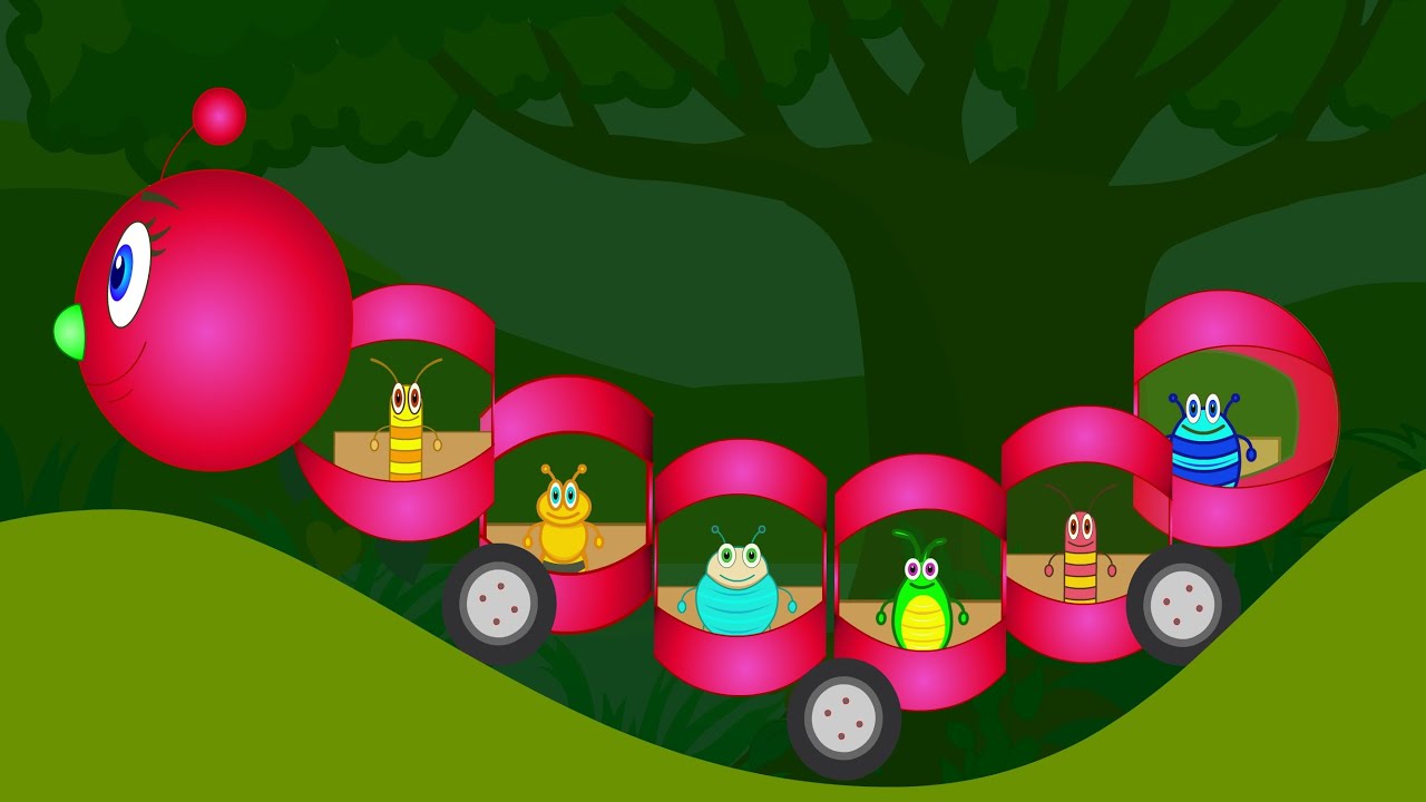 The Wheels On The Bus Go Round And Round - Popular Nursery Rhymes Collection I Children Songs