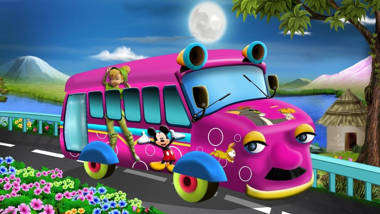 The Wheels On The Bus Go Round And Round