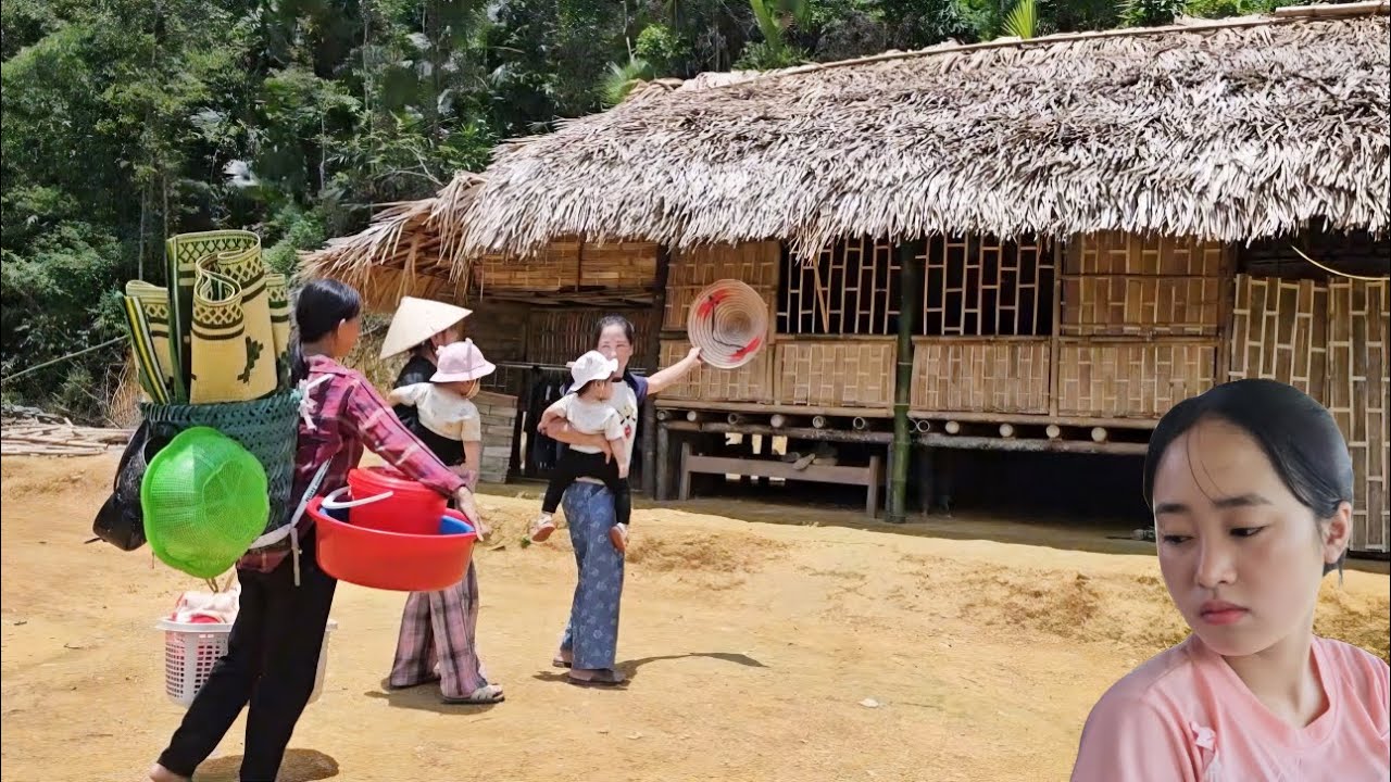 The whole family decided to move to live at their aunt's house
