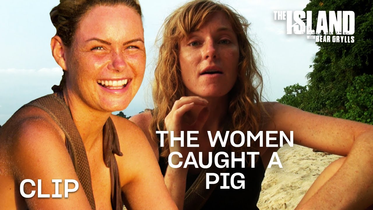 The Women Kill A Pig | The Island with Bear Grylls
