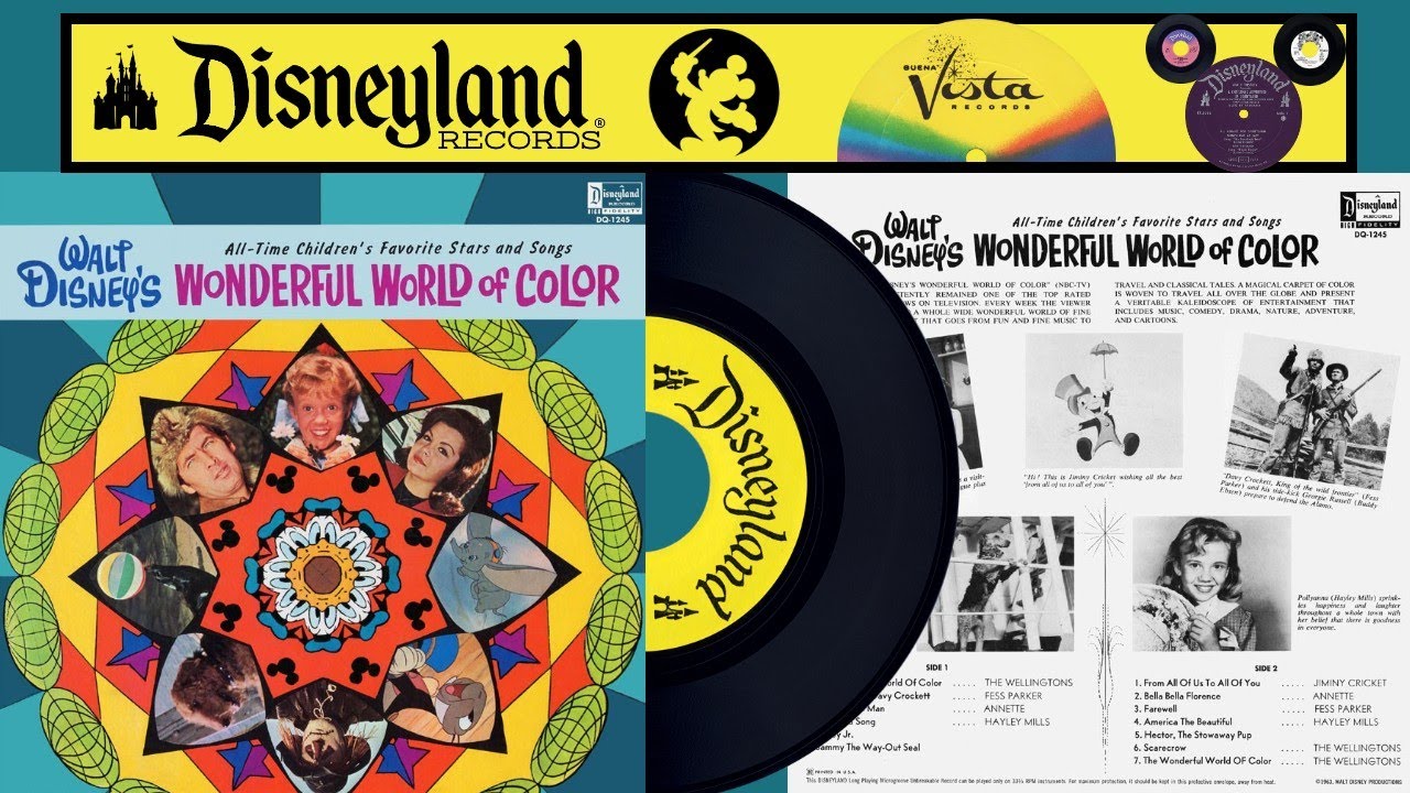 THE WONDERFUL WORLD OF COLOR  LP 01  Wonderful World of Color - The Wellingtons