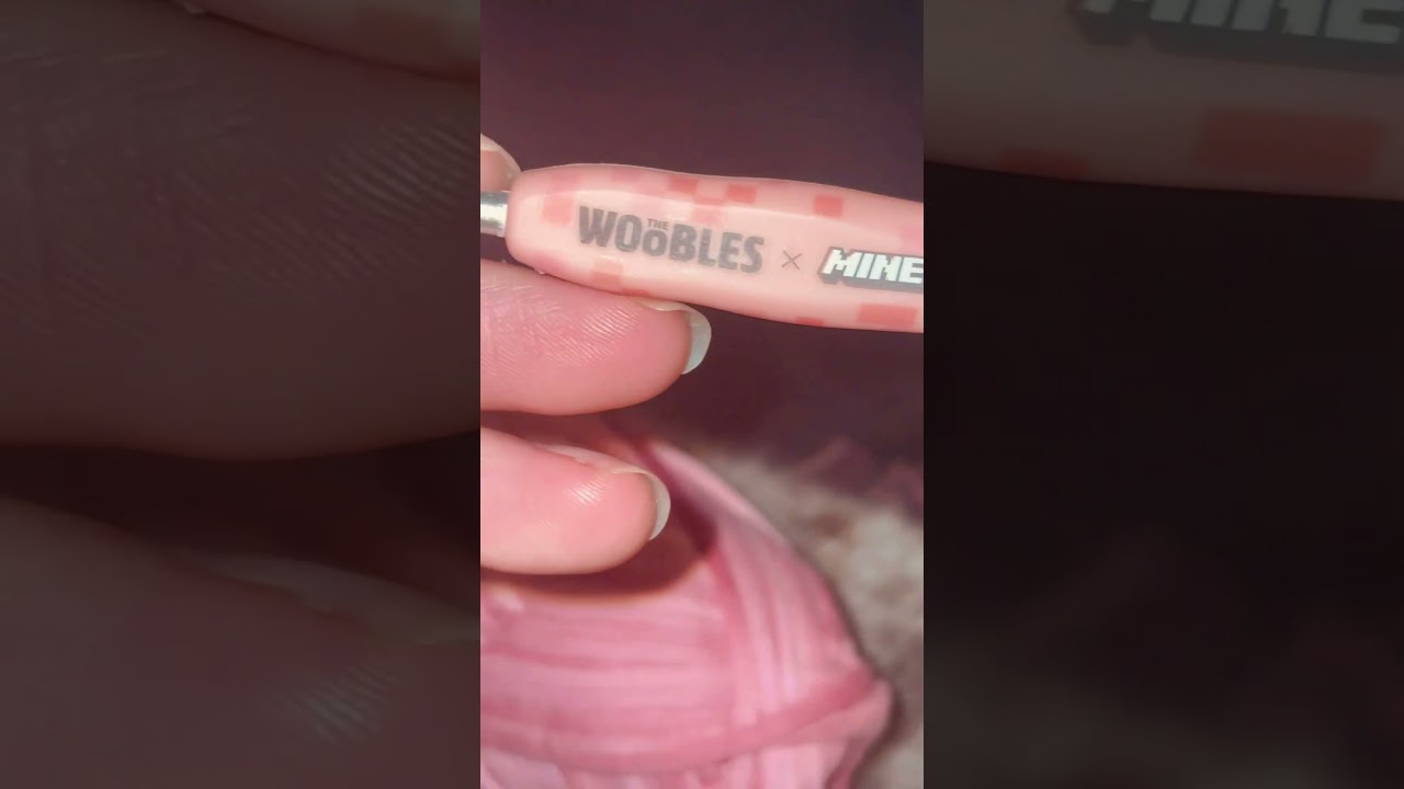 The Woobles Minecraft kit 🐷🥰#crochet #thewoobles #pigcrochet #handmade
