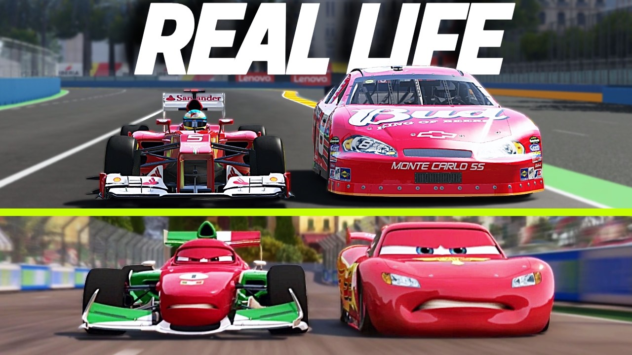 The WORLD GRAND PRIX But With REAL Cars