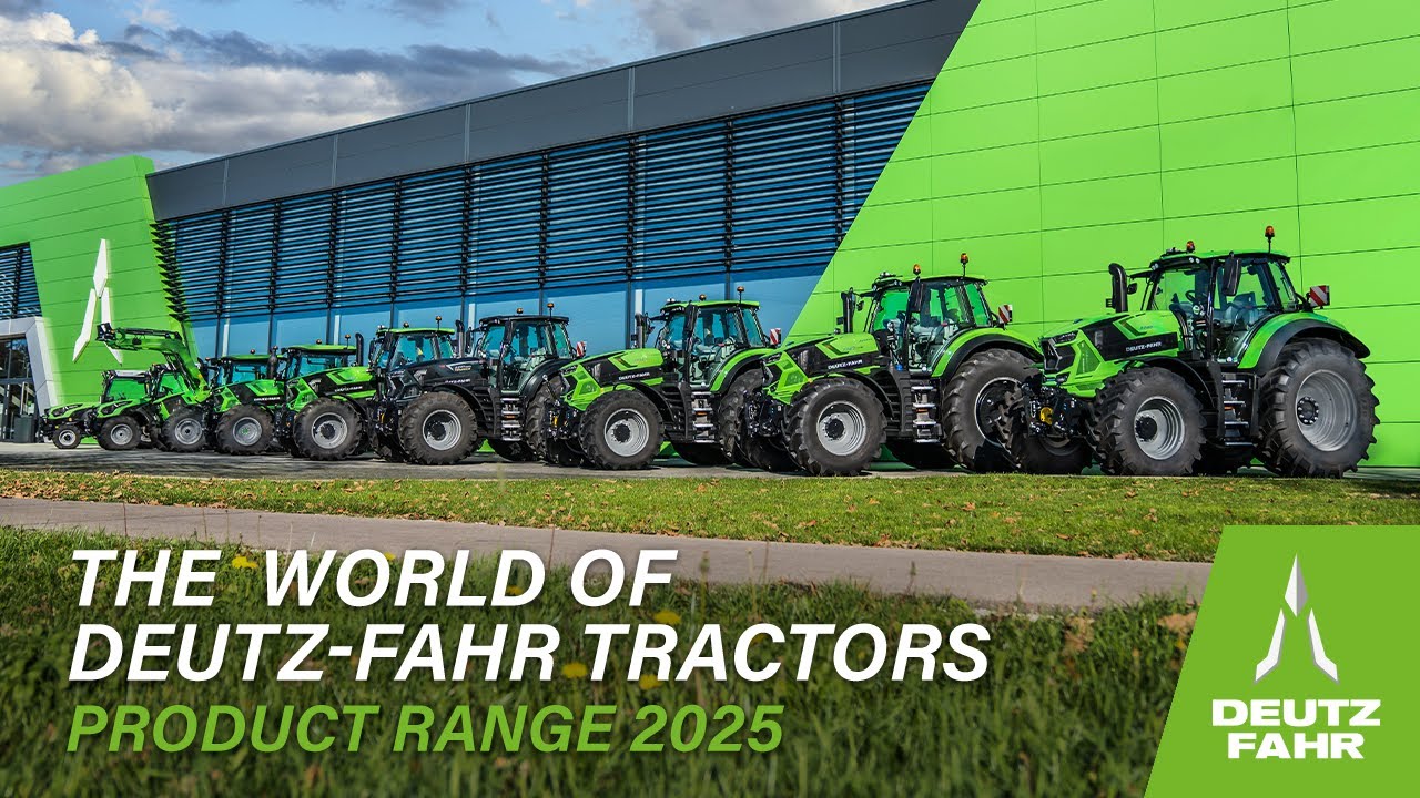 The World of DEUTZ-FAHR Tractors | Product range 2025