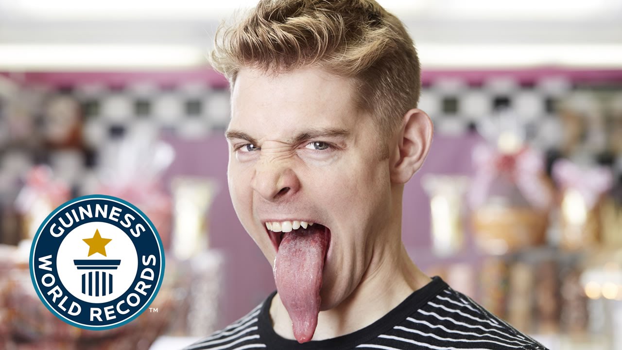 The World’s Longest Tongue  - Guinness World Records
