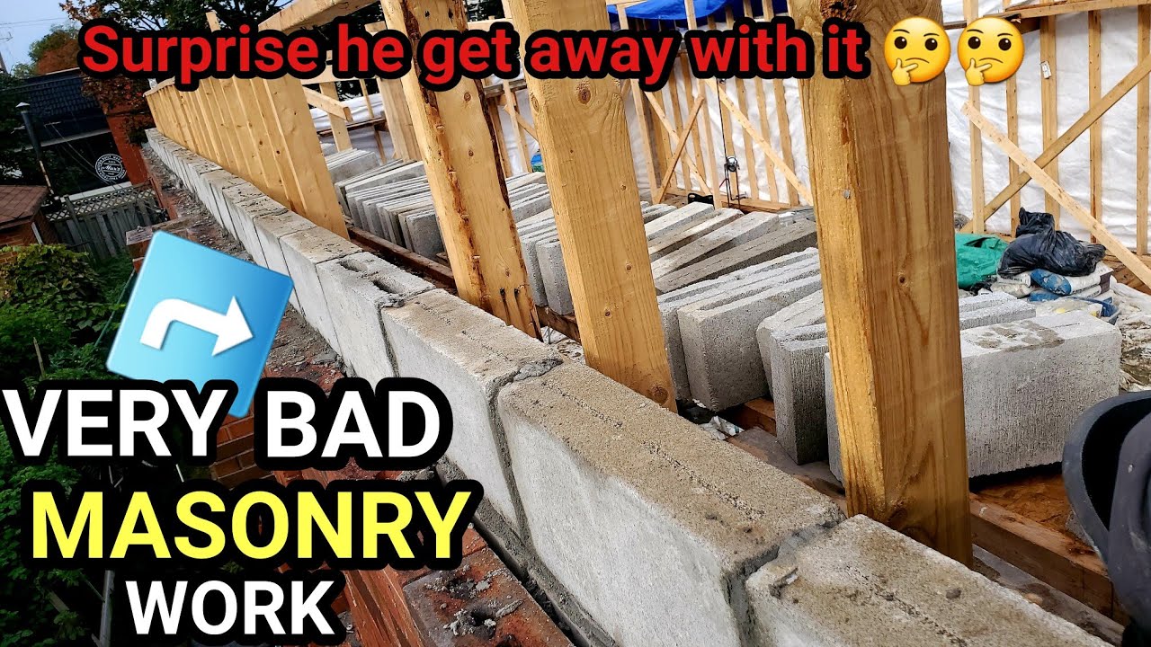 The Worst Blocklaying  In History. DIY!