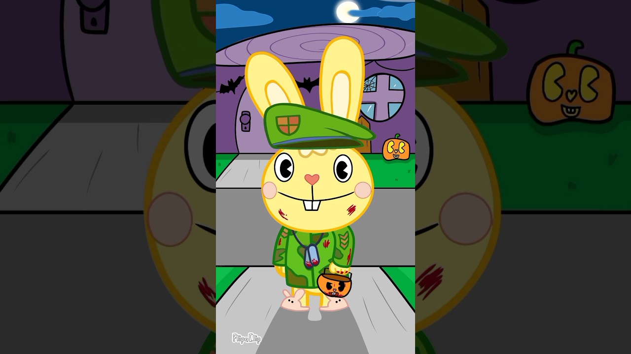 The wrong house, with the wrong costume #happytreefriends #animation