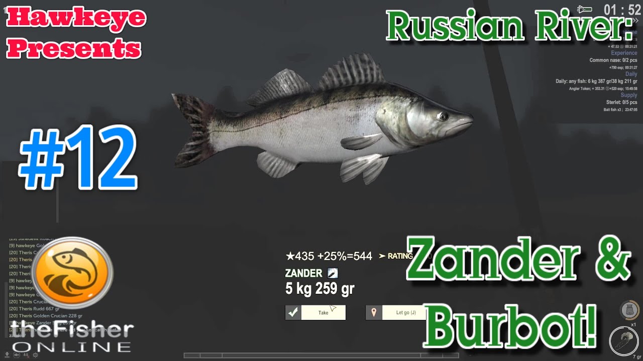 theFisher Online - Russian River: Zander & Burbot!