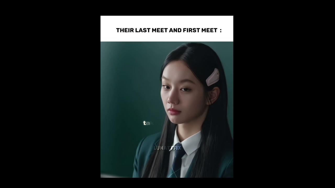 their first and last meet 🥺🖤#friendlyrivalry #kdrama #gl #kdramaedit #hyeri #edit #wlw #soobin #love