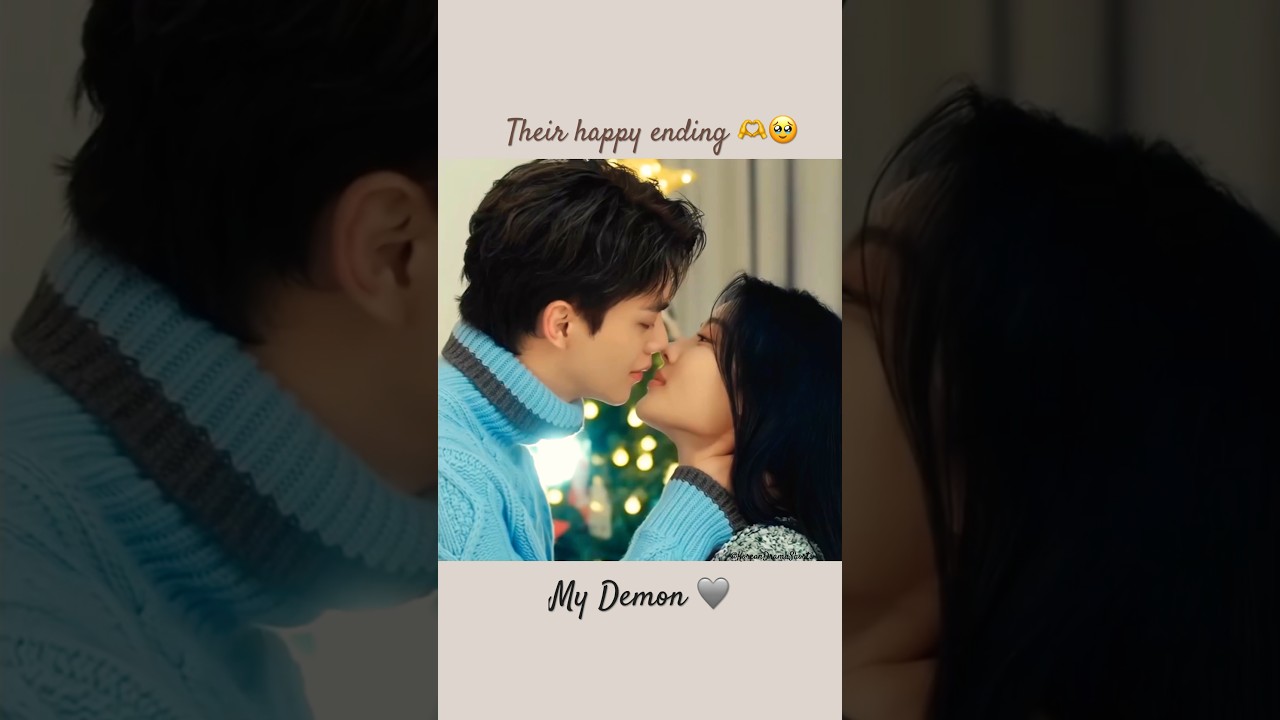 Their happy ending🫶 My demon😈 #shorts #kdrama #drama