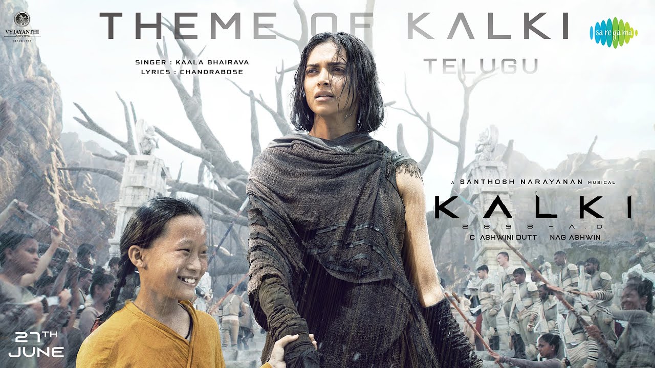 Theme of Kalki (Telugu) | Kalki 2898 AD | Prabhas | Amitabh | Kamal | Deepika | Santhosh Narayanan