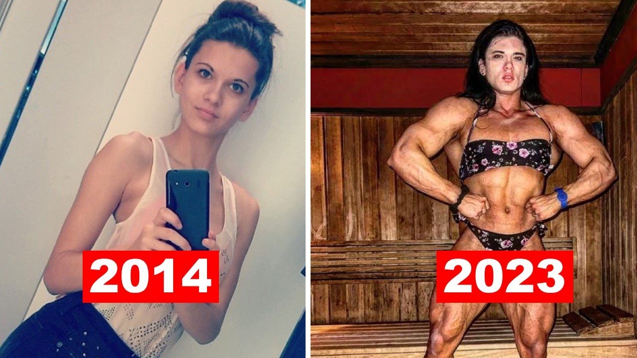 THEN and NOW - Tifani Wittman transformation | Beautiful muscle girl transformation 2014 to 2023