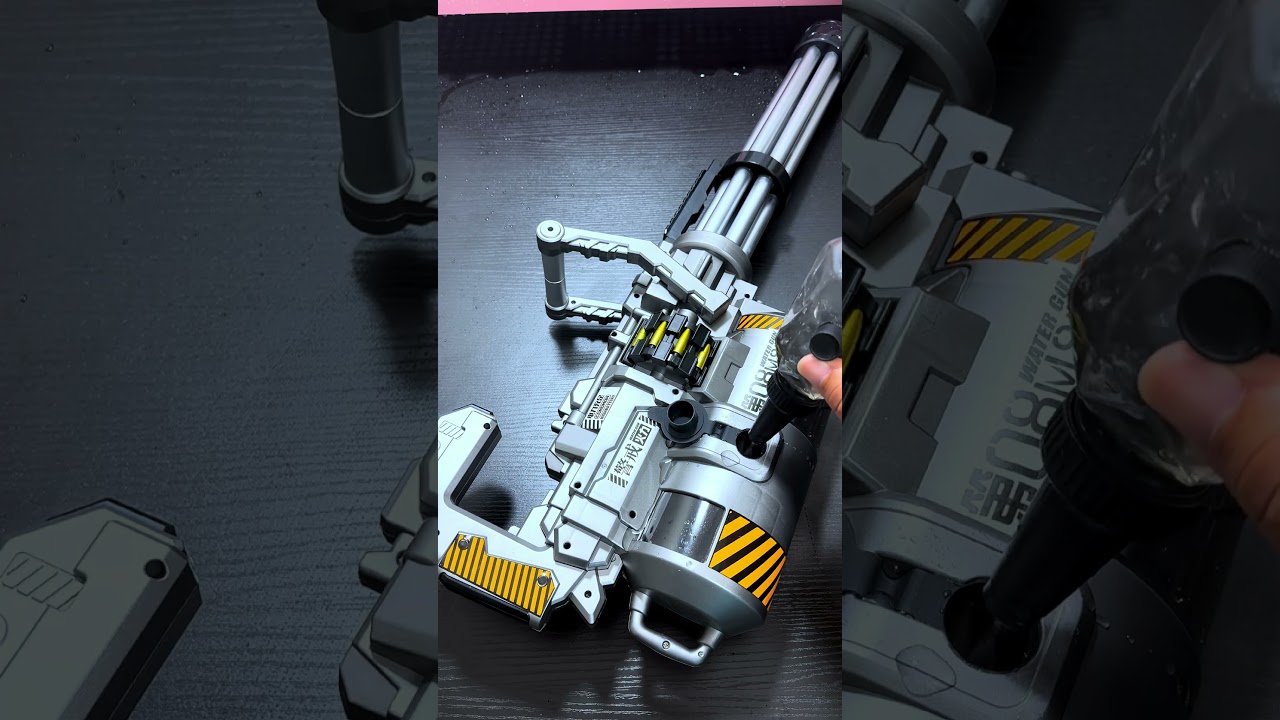 There isn't a man who wouldn't love to have a toy gun like this, is there?
