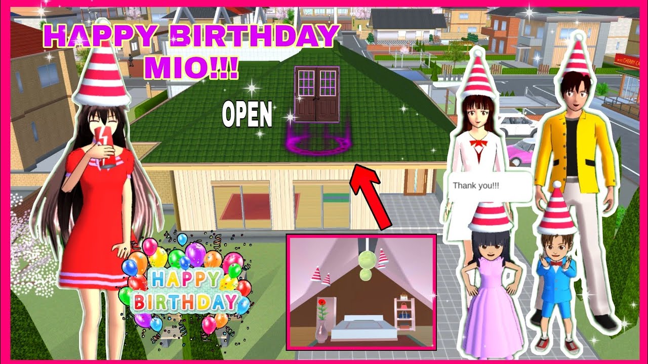 There's a Secret MIO AND YUTA'S MOM AND DAD MODERN BEDROOM in Sakura School Simulator