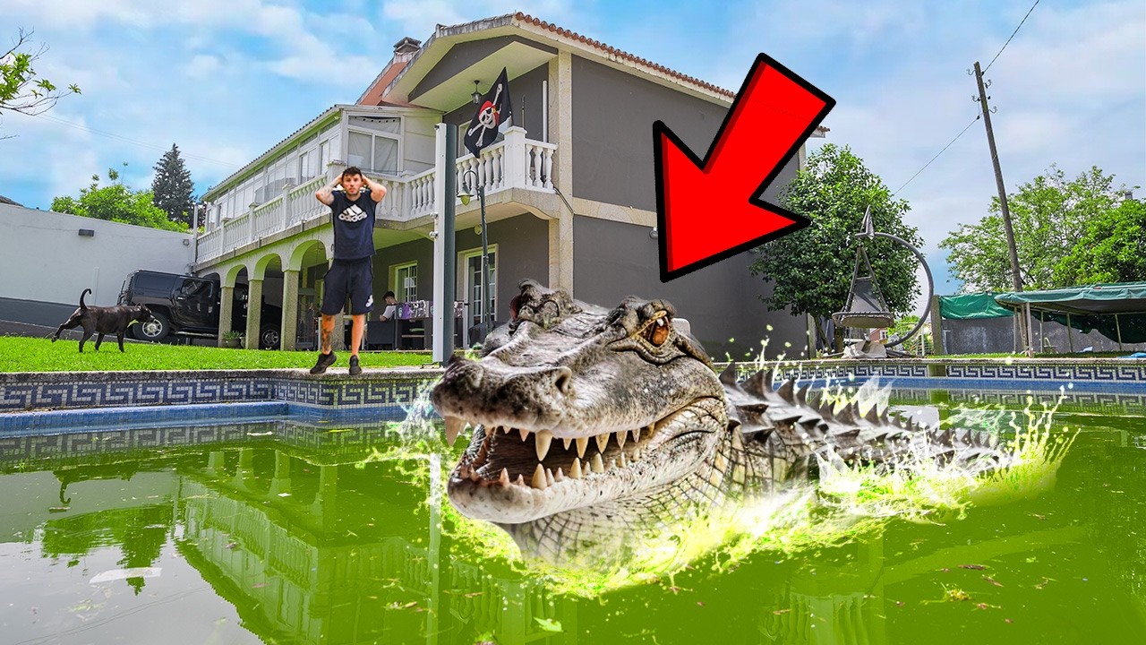 THERE'S SOMETHING ALIVE AT THE BOTTOM OF MY TOXIC POOL!!