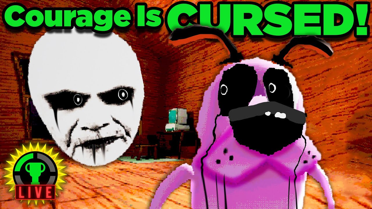 There's Something Wrong With this Game... | Courage The Videogame