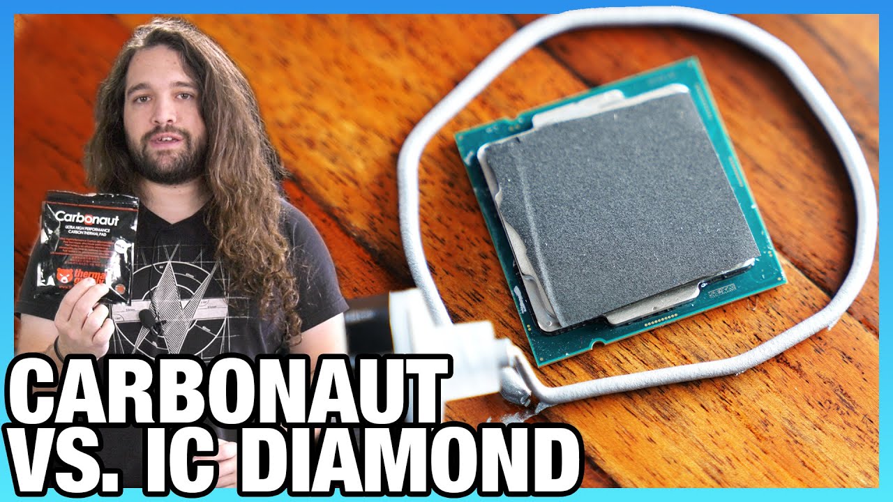 Thermal Grizzly Carbonaut Review vs. IC Diamond Thermal Pad & Thermal Paste Benchmarks