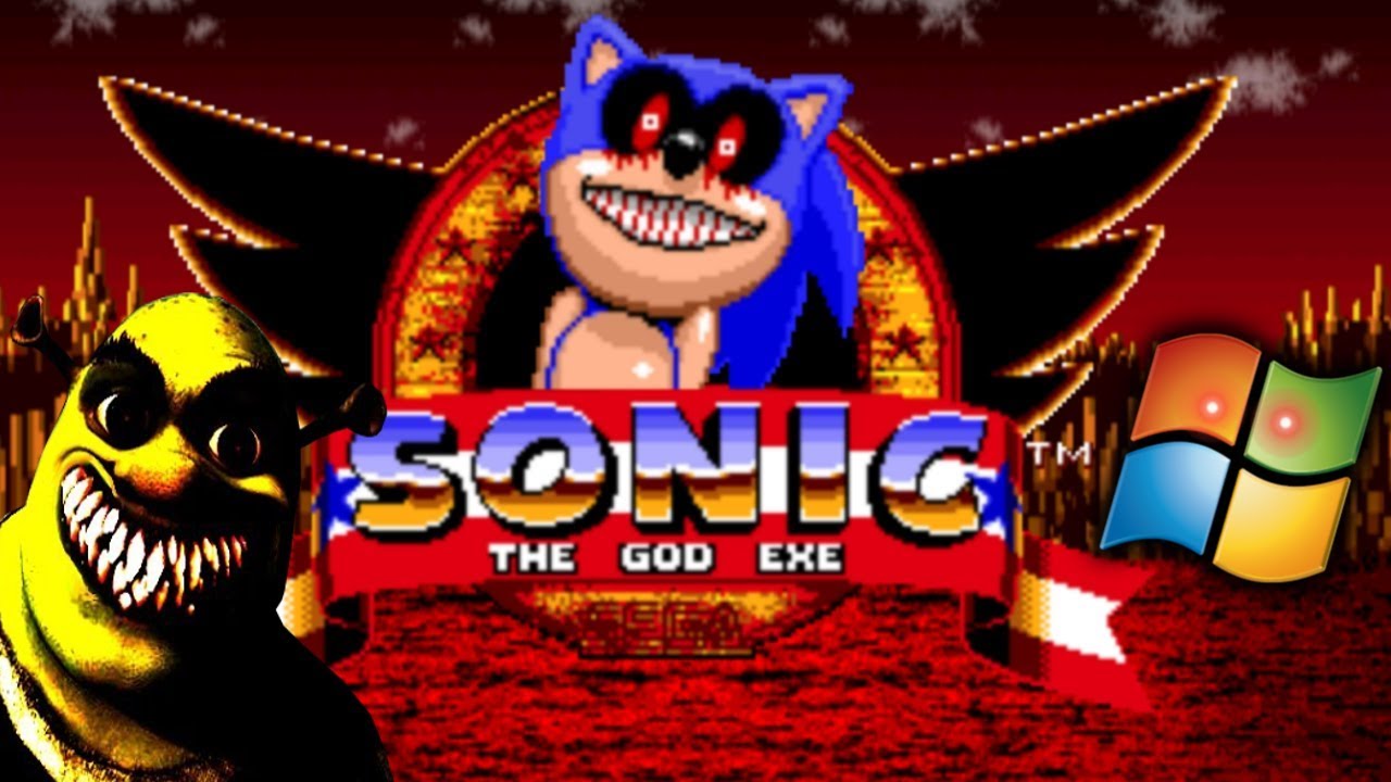 THESE 3 SHITTY .EXE GAMES GIVE ME THE CRINGE OF MY LIFE! [Sonic the God.exe, Shrek.exe, Windows.exe]