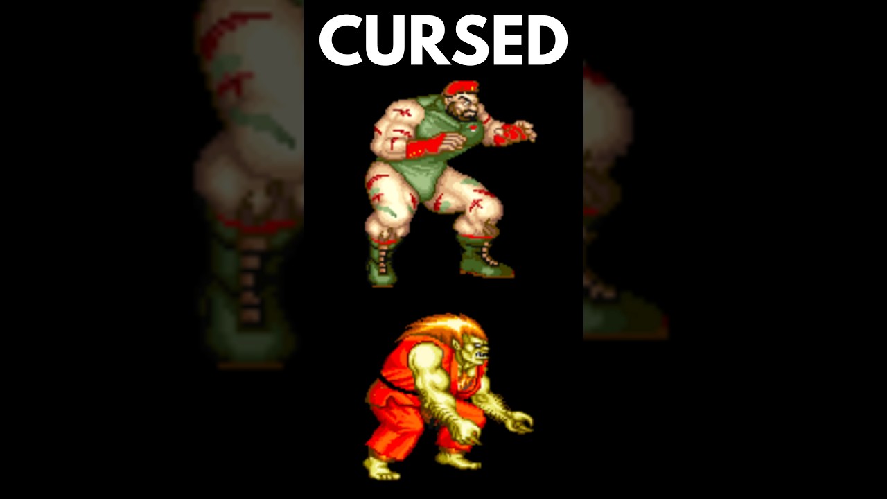 These Cursed Street Fighter II Characters Are Wrong