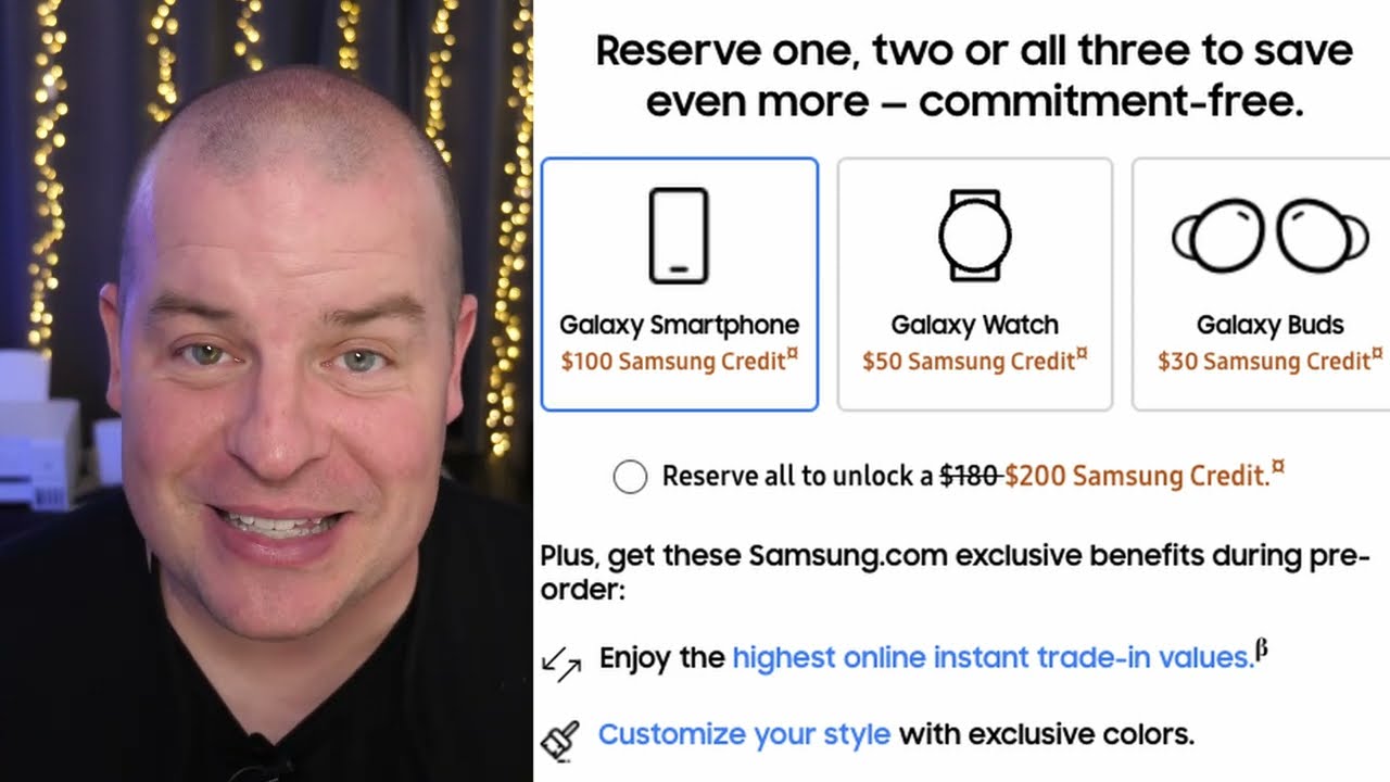 These Pre-Order Gifts for Galaxy Z Fold 4 and Flip 4 Aren't Very Good